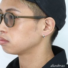 画像3: ステンレス フープピアス シルバー ゴールド 金属アレルギー対応 メタル素材 シンプル 小さめ フープ 輪っか ピアス メンズ アクセサリー レディース 中折れ式 10mm (3)
