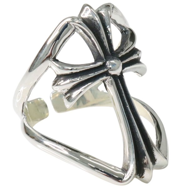 画像9: クロス フリーサイズ リング　シルバー925 シルバーリング  メンズ クロス 十字架 ジルコニア ブラック ホワイト シンプルクロス 極小 スターリングシルバー ゴシック 指輪 ring silver925 銀 シルバーアクセサリー 男性 女性 レディース 極小 シンプル ピンキー