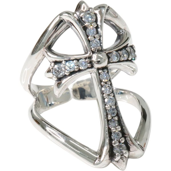 画像8: クロス フリーサイズ リング　シルバー925 シルバーリング  メンズ クロス 十字架 ジルコニア ブラック ホワイト シンプルクロス 極小 スターリングシルバー ゴシック 指輪 ring silver925 銀 シルバーアクセサリー 男性 女性 レディース 極小 シンプル ピンキー