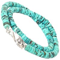 ネックレス ターコイズ ビーズ ネックレス 馬蹄 ホースシュー フェザー ネックレス メンズ ネイティブ  羽 ターコイズ オニキス シルバー９２５ チェーン メディスンホイール フェザーネックレス  diosbras-ディオブラス