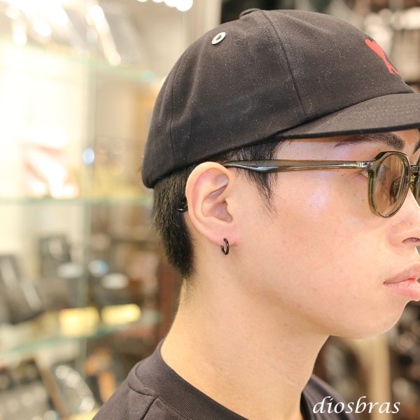 画像5: ステンレス フープピアス シルバー ブラック ゴールド 金属アレルギー対応 光沢 メタル素材 シンプル 小さめ フープ ループ リング 輪っか ピアス アクセサリー メンズ レディース 中折れ式 12mm メール便なら送料無料