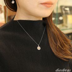 画像3: 馬蹄 ホースシュー コイン ペンダント プラチナ PT850 k18 トップのみ 単品 シンプル ゴールド 18k メンズ レディース 18金 チャーム ペンダントトップ ネックレス (3)