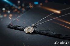画像8: 馬蹄 ホースシュー コイン ペンダント プラチナ PT850 k18 トップのみ 単品 シンプル ゴールド 18k メンズ レディース 18金 チャーム ペンダントトップ ネックレス (8)