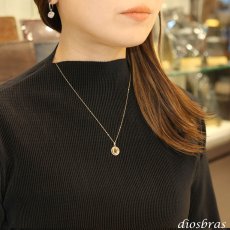 画像3: 馬蹄 ホースシュー コイン ペンダント k18 トップのみ 単品 ネックレス シンプル ゴールド 18k メンズ レディース 18金 チャーム  ペンダント コインペンダント トップ ネックレス (3)