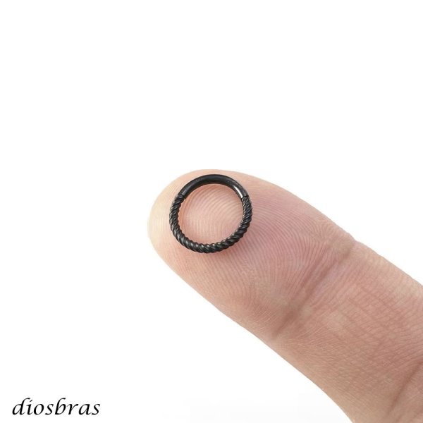 画像6: フープ リング ボディーピアス ステンレス 16G 16ゲージ 鼻ピア ス 軟骨ピアス つけっぱなし ト ラガス 耳たぶ 舌ピ へそピアス インダストリアル