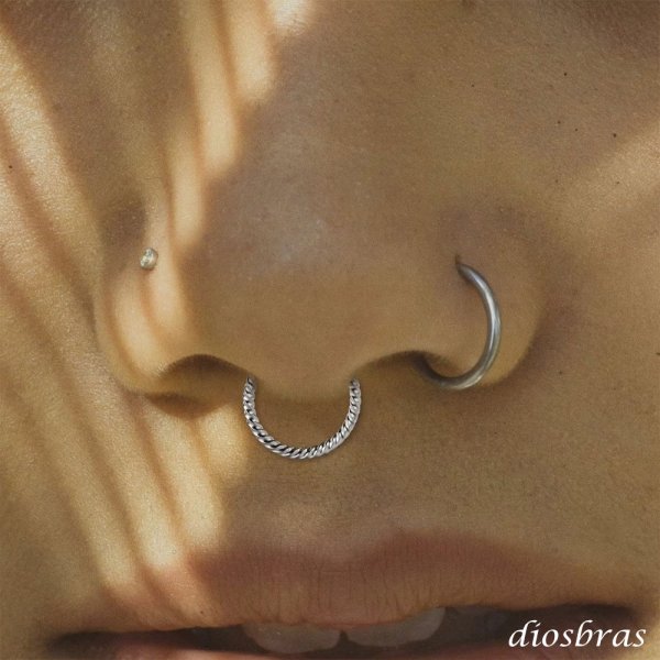 画像6: フープ リング ボディーピアス ステンレス 16G 16ゲージ 鼻ピア ス 軟骨ピアス つけっぱなし ト ラガス 耳たぶ 舌ピ へそピアス インダストリアル