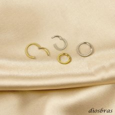 画像7: フープ リング ボディーピアス ステンレス 16G 16ゲージ 鼻ピア ス 軟骨ピアス つけっぱなし ト ラガス 耳たぶ 舌ピ へそピアス インダストリアル (7)