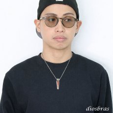 画像4: クロス ペンダント トップ ホワイトターコイズ トルコ石　赤珊瑚 インレイ ズニ ネイティブアメリカン インディアンジュエリー シンプル シルバー925ペンダント ペンダント トップ シルバー 925 ネックレス メンズ レディース (4)