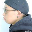 画像5: グリーン ターコイズ ピアス  本物シルバー925  ピアス 片方 トルコ石 ナバホ ネイティブアメリカン インディアン ジュエリー ワンポイント パワーストーン ピアス片耳 片方販売ピアス メンズ レディース 6 5mm メール便なら送料無料 (5)