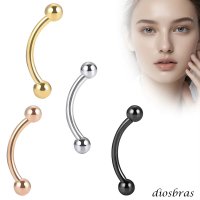 バナナバーベル  ボディーピアス ステンレス メンズ 16G 16ゲージ 鼻ピアス　軟骨ピアス つけっぱなし トラガス 軟骨ピアス ボディーピアス 耳たぶ 舌ピ へそピアス インダストリアル ファーストピアス セカンドピアス