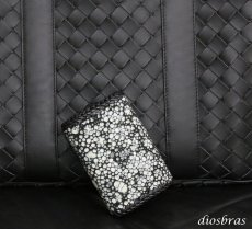 画像8: キーケース　6連　ガルーシャ　スティングレイ メンズ レディース 本革 スティングレー スター エイ革 梅花皮 かいらぎ イバラエイ  スタースティングレー バイカー 牛革 ハンドメイド 三つ折り財布 財布 レザーウォレット ウォレット バイカー ハーフウォレット (8)