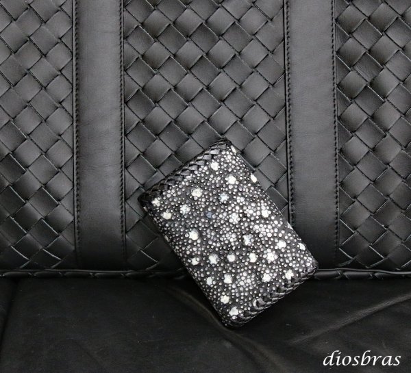 画像8: キーケース　6連　ガルーシャ　スティングレイ メンズ レディース 本革 スティングレー スター エイ革 梅花皮 かいらぎ イバラエイ  スタースティングレー バイカー 牛革 ハンドメイド 三つ折り財布 財布 レザーウォレット ウォレット バイカー ハーフウォレット