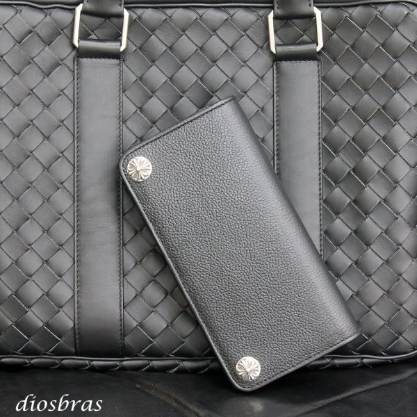 画像9: 長財布 クロス トラッカーウォレット シルバー925製 コンチョ 十字架 レザーウォレット 革財布 本革 レザー シュリンクレザー かぶせ財布 ウォレット ハンドメイド 牛革 レディース おしゃれ スリム メンズ長財布  男性 女性 メンズ財布 ファスナー カード収納 大容量