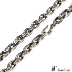 画像1: ネックレス/チェーン/ネックレスチェーン/太陽神　サンマーク　メンズ/レディース/シルバーネックレス/シルバー925 太陽神　ネックレスチェーン/シルバー925　50cm 57cm【送料無料】 (1)