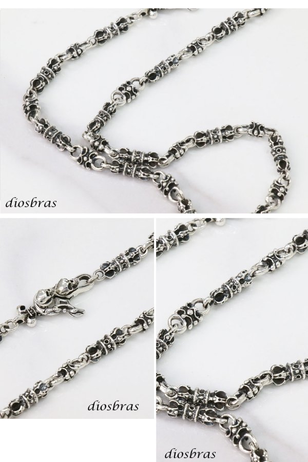 画像3: ネックレス チェーン ネックレスチェーン　クロス 十字架　太陽神　サンマーク　メンズ レディース シルバーネックレス シルバー925 アラベスク クロス 十字架 スクエアデザイン ネックレスチェーン シルバー925 