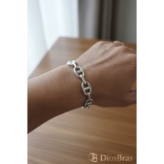 画像7: ステンレス アンカー チェーン バングル シンプル マリーナ　マリン　ロロマリーナ  ゴールド シルバーメンズ レディース 女性 腕輪 金属アレルギー対応 (7)