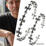 バングル  クロス 十字架 シルバーアクセサリー メンズ シルバーバングル シルバー925 メンズアクセサリー プレゼントに人気