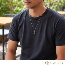 画像4: シルバー925 フェザー トップ フェザーネックレス ハンドメイドネックレス インディアンジュエリー ネイティブ シルバー925ペンダント フェザー イーグル  パーツ ネックレス メンズ レディース メール便なら送料無料 (4)