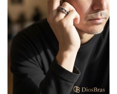画像5: クロス チェーン 喜平 フリーサイズ リング　シルバー925 シルバーリング  メンズ クロス 十字架 シンプルクロス  スターリングシルバー ゴシック 指輪 ring silver925 銀 シルバーアクセサリー 男性 女性 レディース (5)