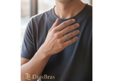 画像6: ステンレス  リング  ウォッチリング　 チェーン リンク シルバー 金属アレルギー対応 光沢 リング アクセサリー メンズ レディース (6)