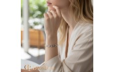 画像4: ステンレス アンカー チェーン バングル ブレスレット シンプル マリーナ　マリン　ロロマリーナ   シルバーメンズ レディース 女性 腕輪 金属アレルギー対応 (4)