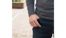 画像7: ステンレス  リング  ウォッチリング　 チェーン リンク シルバー 金属アレルギー対応 光沢 リング アクセサリー メンズ レディース (7)
