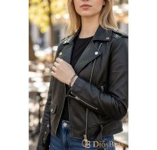 画像6: 薔薇 ローズ ブレスレット ダブルクリック ステンレス チェーン ブレスレット   シンプル マリーナ　 シルバーメンズ レディース 女性 腕輪 金属アレルギー対応 (6)