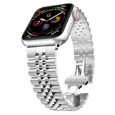 画像9: アップルウォッチ バンド  ベルト apple watch ステンレス バンド 49mm 44mm/45mm/46ｍｍ ULTRA ウルトラ バンド ベルト  高級  バタフライバックル ブラック オレンジ メンズ  スポーツ   6 /7/8/9/10/11/ULTRA/SE ステンレススチール (9)