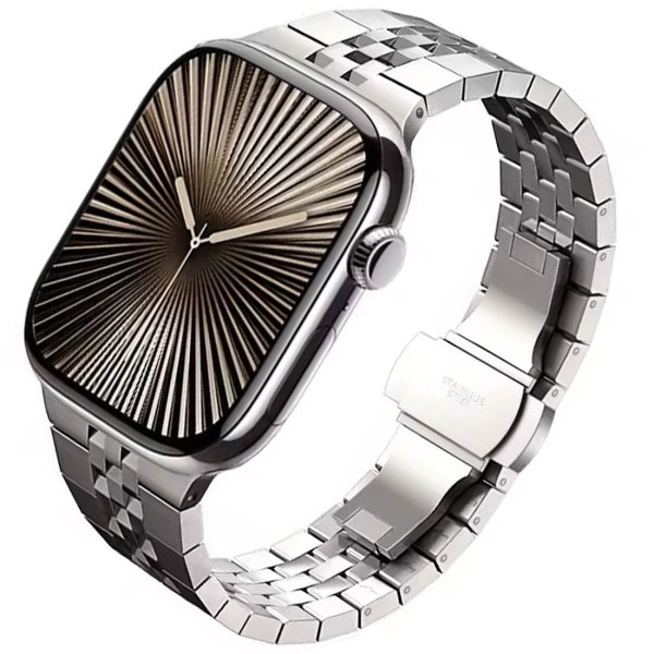 画像16: アップルウォッチ バンド  ベルト apple watch ステンレス バンド 49mm 44mm/45mm/46ｍｍ ULTRA ウルトラ バンド ベルト  高級  バタフライバックル ブラック オレンジ メンズ  スポーツ   6 /7/8/9/10/11/ULTRA/SE ステンレススチール