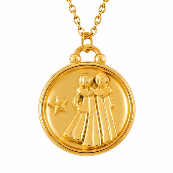 画像24: 星座 星 ペンダント ステンレス　ペンダント ゴールド　シルバー トップ  ネックレス メイン ペンダントトップ １２星座 ネックレス ステンレス チェーン 45cmセット