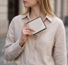 画像13: メンズ二つ折り レザーウォレット 本革 スティングレイ  スティングレー エイ革 シンプル スーパースリム 極薄 メンズ短財布 レザーウォレット 革財布 皮財布 ショートウォレット 本物 天然皮革 レディース 紳士財布 プレゼント 二つ折り財布 スティングレー ガルーシャ (13)