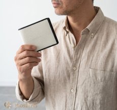 画像17: メンズ二つ折り レザーウォレット 本革 スティングレイ  スティングレー エイ革 シンプル スーパースリム 極薄 メンズ短財布 レザーウォレット 革財布 皮財布 ショートウォレット 本物 天然皮革 レディース 紳士財布 プレゼント 二つ折り財布 スティングレー ガルーシャ (17)