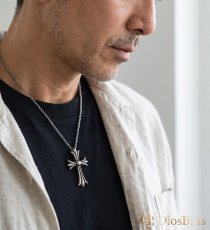 画像2: クロス ペンダント トップ クロス　ペンダント トップ　 シルバー９２５ ネックレス トップ メンズ ロザリオ [シルバーペンダント  十字架 クリスマス プレゼント (2)