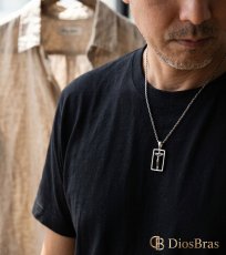 画像4: スクエア　クロス ペンダント トップ クロス　クリスチャン キリスト ペンダント トップ　額縁  シルバー９２５ ネックレス トップ メンズ ロザリオ [シルバーペンダント  クリスマス プレゼント (4)