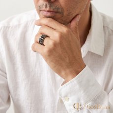 画像5: スカル ステンレス  リング  ステンレス  リング  シルバー 金属アレルギー対応 光沢 リング アクセサリー メンズ レディース (5)
