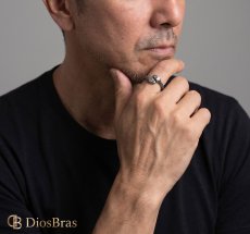 画像4: スネーク　蛇　双竜 ヘビ  ステンレス  リング  ステンレス  リング  シルバー 金属アレルギー対応 光沢 リング アクセサリー メンズ レディース (4)