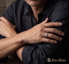 画像5: スカル スカルボーン 骨 ステンレス  リング  ステンレス  リング  シルバー 金属アレルギー対応 光沢 リング アクセサリー メンズ レディース (5)