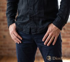 画像5: ステンレス チェーン 軽量 喜平 マリーナ マリンチェーン マリナ リング チェーン リング シルバー 金属アレルギー対応 光沢 ゴールド 金 リング アクセサリー メンズ レディースフリーサイズ（#25〜#15程度） (5)