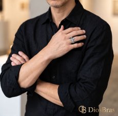 画像6: クロス キリスト クリスチャン ステンレス リング 燻し 十字架 シルバー 金属アレルギー対応 アクセサリー メンズ レディース (6)