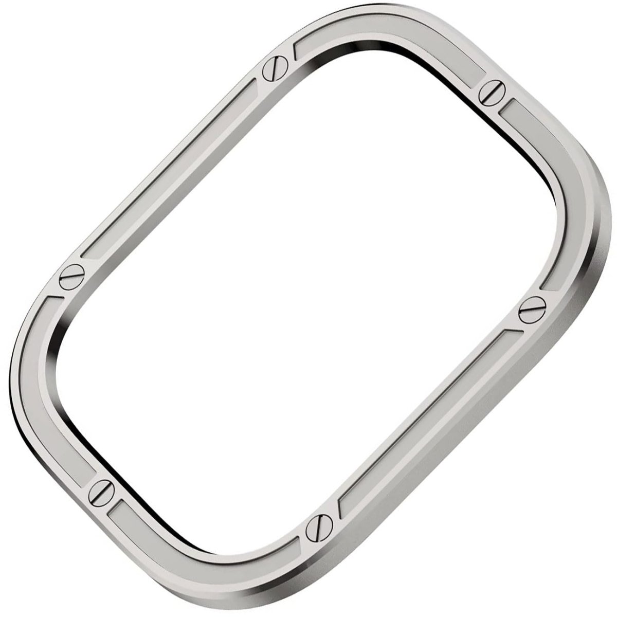 画像8: アップルウォッチ フロントカバー 前面保護 apple watch  49mm ULTRA ウルトラ ケース　カバー　ラグスポ 高級  おしゃれ バタフライバックル ブラック／オレンジ／チタニウム メンズ  スポーツ　ステンレス ウルトラ ULTRA/1/2/3/4 (8)