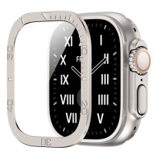 画像5: アップルウォッチ フロントカバー 前面保護 apple watch  49mm ULTRA ウルトラ 全面保護　ケース　カバー　ラグスポ 高級  おしゃれ バタフライバックル ブラック／オレンジ／チタニウム メンズ  スポーツ　ステンレス ウルトラ ULTRA/1/2/3/4 (5)