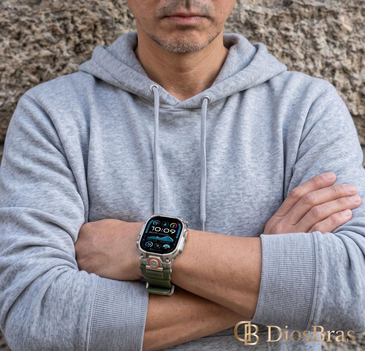 画像8: アップルウォッチ バンド  ベルト apple watch 49mm 44mm/45mm/46ｍｍ ULTRA ウルトラ バンド ベルト ラバーバンド 高級  RUBBER おしゃれ バタフライバックル ブラックチタニウム メンズ  スポーツ　シリコン   6 /7/8/9/10/11/12/ULTRA/1/2/3/4/SE (8)