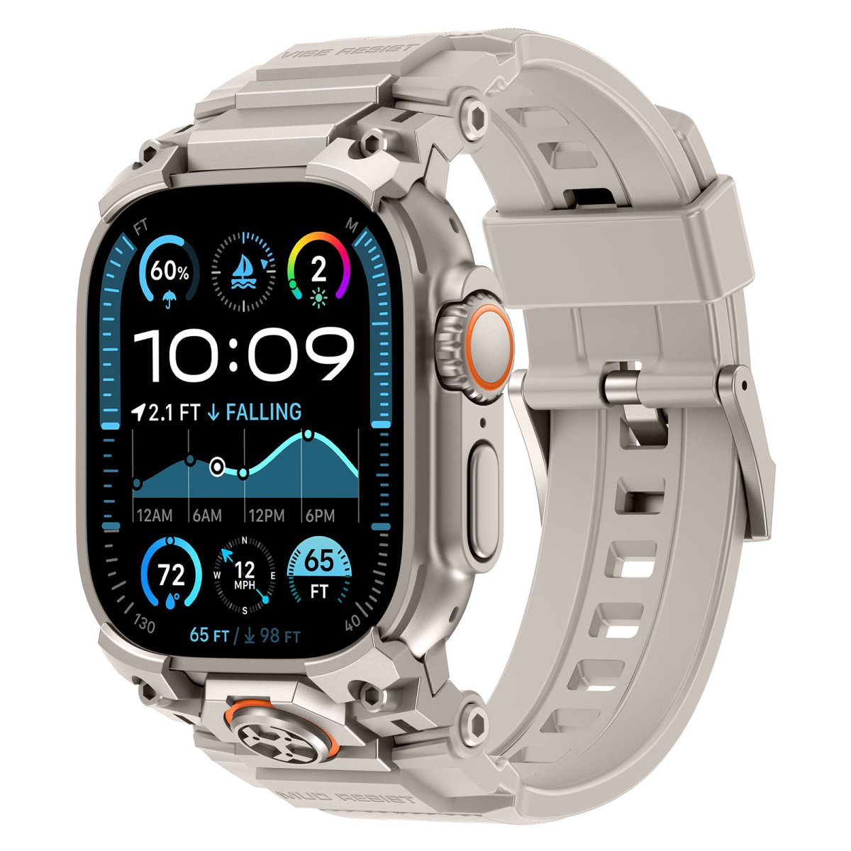 画像11: アップルウォッチ バンド  ベルト apple watch 49mm 44mm/45mm/46ｍｍ ULTRA ウルトラ バンド ベルト ラバーバンド 高級  RUBBER おしゃれ バタフライバックル ブラックチタニウム メンズ  スポーツ　シリコン   6 /7/8/9/10/11/12/ULTRA/1/2/3/4/SE (11)
