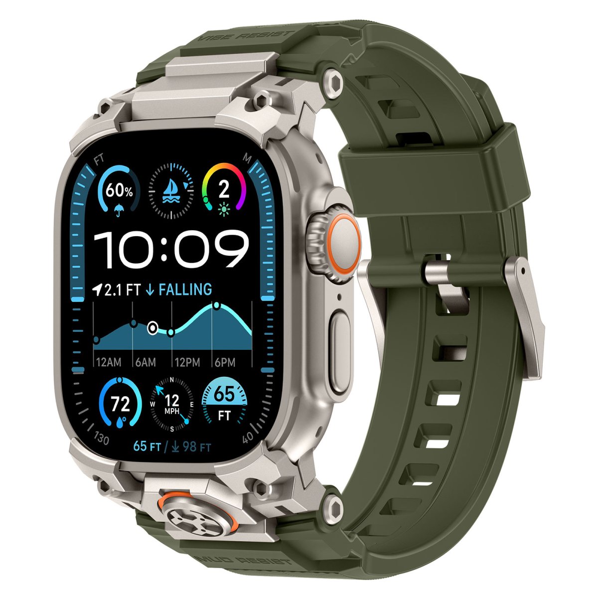 画像14: アップルウォッチ バンド  ベルト apple watch 49mm 44mm/45mm/46ｍｍ ULTRA ウルトラ バンド ベルト ラバーバンド 高級  RUBBER おしゃれ バタフライバックル ブラックチタニウム メンズ  スポーツ　シリコン   6 /7/8/9/10/11/12/ULTRA/1/2/3/4/SE (14)
