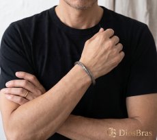 画像5: バングル ステンレス ツイスト　ねじり　ルーン文字 316L サージカルステンレス プレーン ステンレスブレスレット ステンレスバングル シルバーブレスレット ゴールド シルバー ブラックニッケル   メンズ レディース SILVER925 ステンレススティール シルバーアクセ (5)
