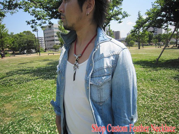 画像5: 【diosbras-ディオブラス-】イーグル＆フェザーコンビネーションネックレス (5)