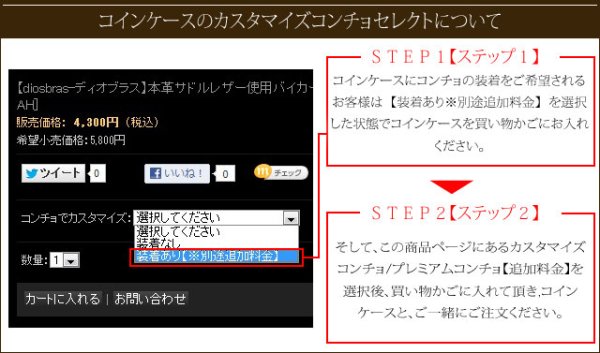 画像3: 【diosbras-ディオブラス】【カスタムコインケース】【コンチョでカスタマイズ】【小銭入れカスタム】【※コインケースと同時購入の方限定※】 (3)
