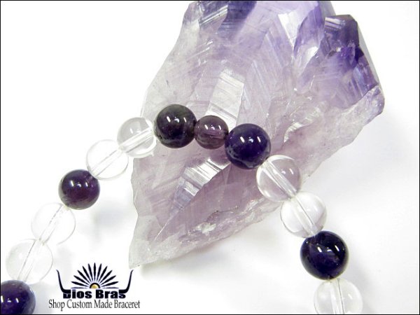 画像2: 【diosbras-ディオブラス-】【全国送料無料】【アメジスト】【水晶】ブレスレット 数珠 【パワーストーン】【お数珠】【念珠】【天然石ブレス】【【風水グッズ 】【開運アイテム】【お守り】 (2)