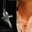 画像1: ネックレス　ペンダント　フェザー　クロス　十字架　アラベスク 　トライバル　ペンダント　唐草　ネックレス　シルバー９２５　チェーンセット【全国送料無料】【diosbras-ディオブラス】 (1)