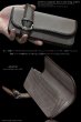 画像2: 【diosbras-ディオブラス-】本革　サドルレザー　牛革　バイカーズウォレット　馬蹄  バックル ホースシュー 財布　レザーウォレット　ロングウォレット　ウォレット　バイカー　ヌメ革　長財布　/牛革財布シルバー９２５コンチョ/長財布【SS】【ブラウン・茶】 (2)